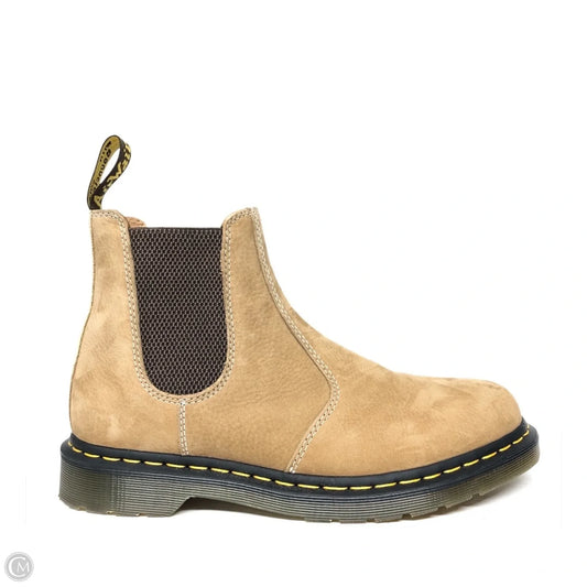 Boots Ankle Heels By Dr Martens In Brown, Size: 11