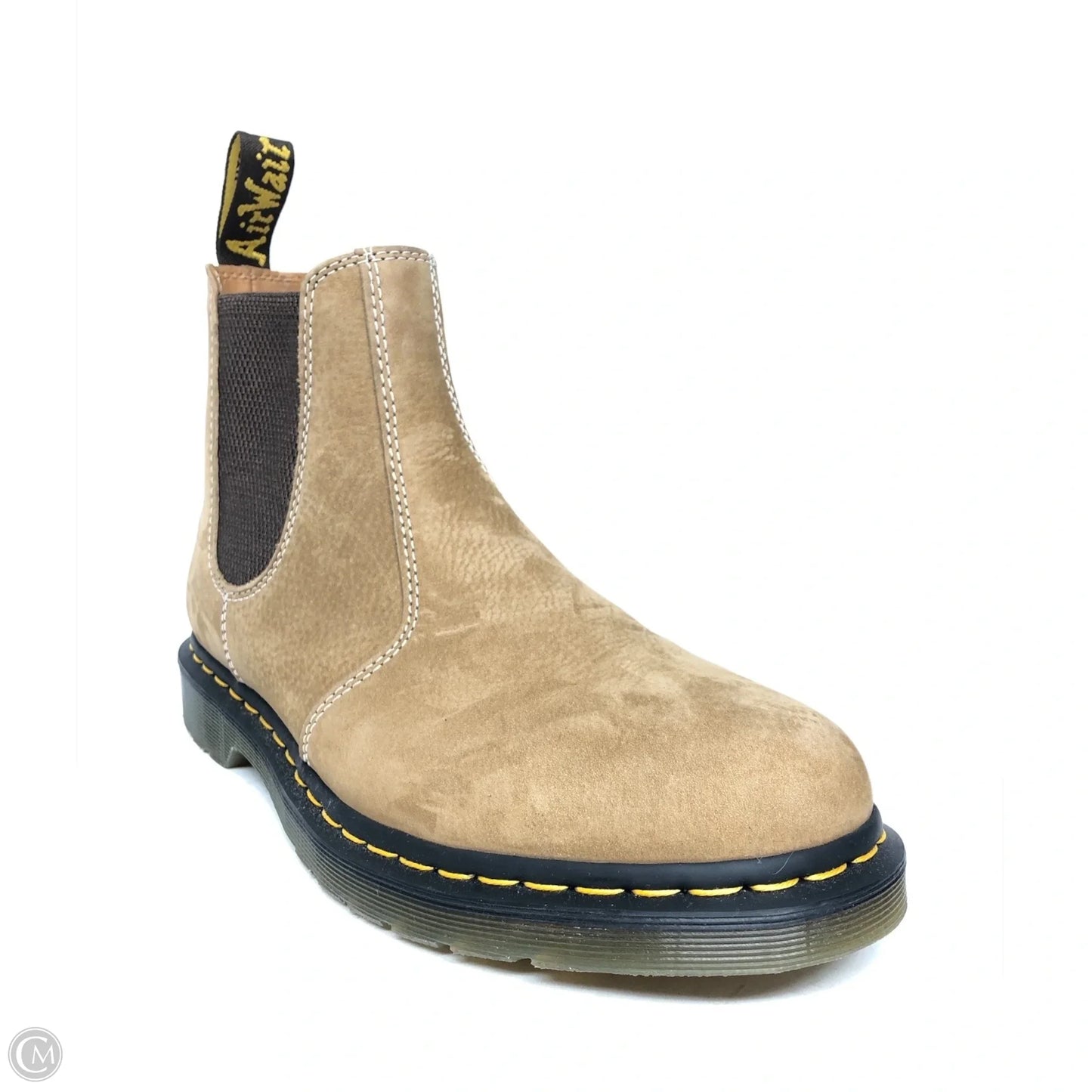 Boots Ankle Heels By Dr Martens In Brown, Size: 11