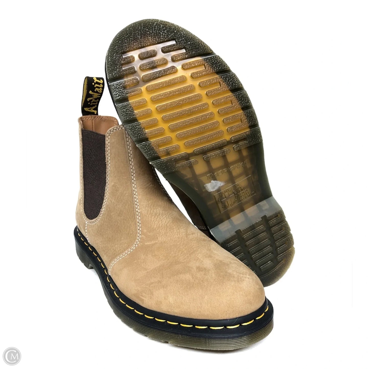 Boots Ankle Heels By Dr Martens In Brown, Size: 11