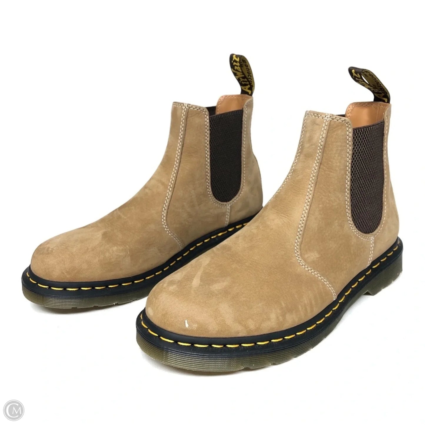 Boots Ankle Heels By Dr Martens In Brown, Size: 11