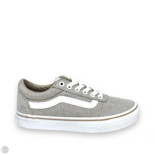 Shoes Sneakers By Vans In Beige, Size: 6.5