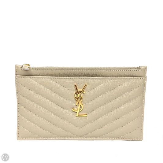 Wallet Luxury Designer By Yves Saint Laurent, Size: Medium
