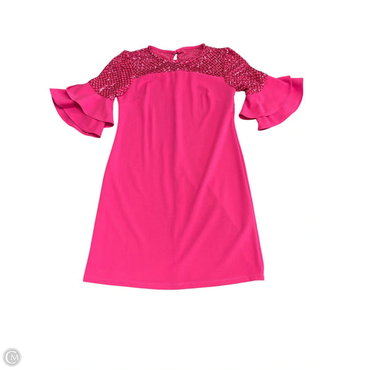 Dress Party Short By Leslie Fay In Pink, Size: 6