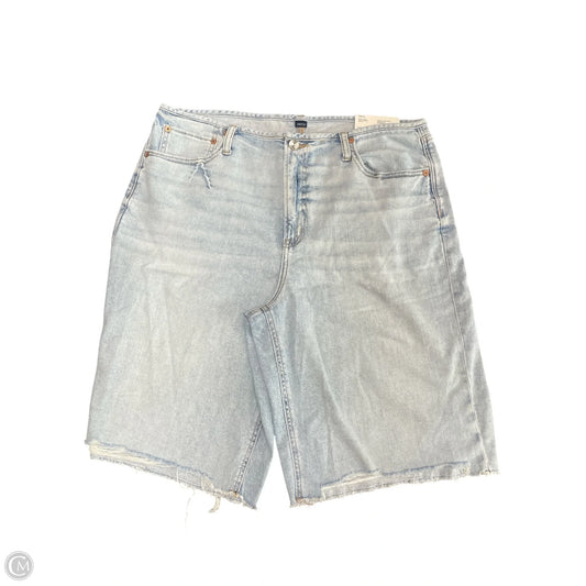 Shorts By American Eagle In Blue Denim, Size: 14