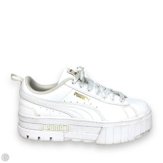 Shoes Sneakers Platform By Puma In White, Size: 5.5