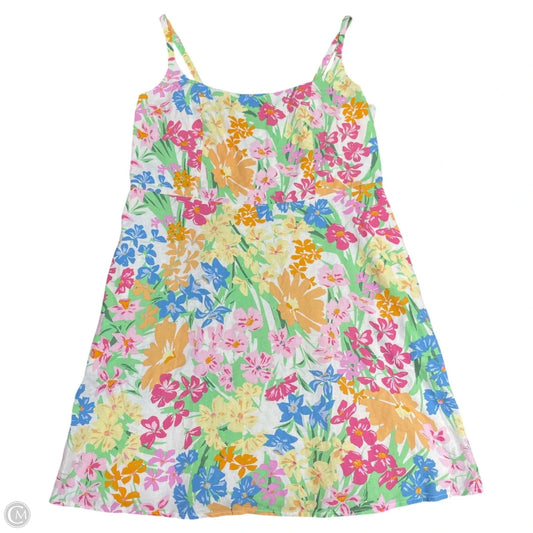 Dress Casual Short By Old Navy In Floral Print, Size: Xl