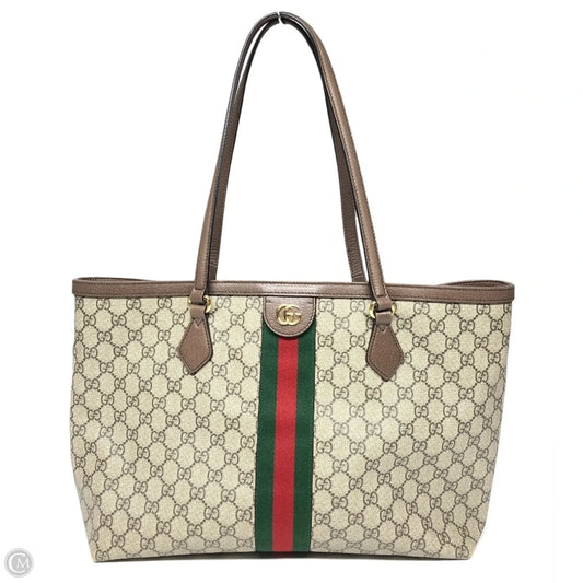 Tote Luxury Designer By Gucci, Size: Large