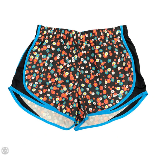 Athletic Shorts By Nike Apparel In Blue & Orange, Size: S