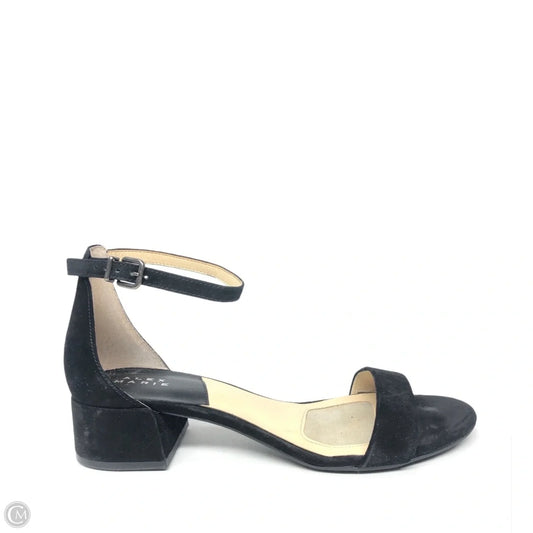 Sandals Heels Block By Alex Marie In Black, Size: 9