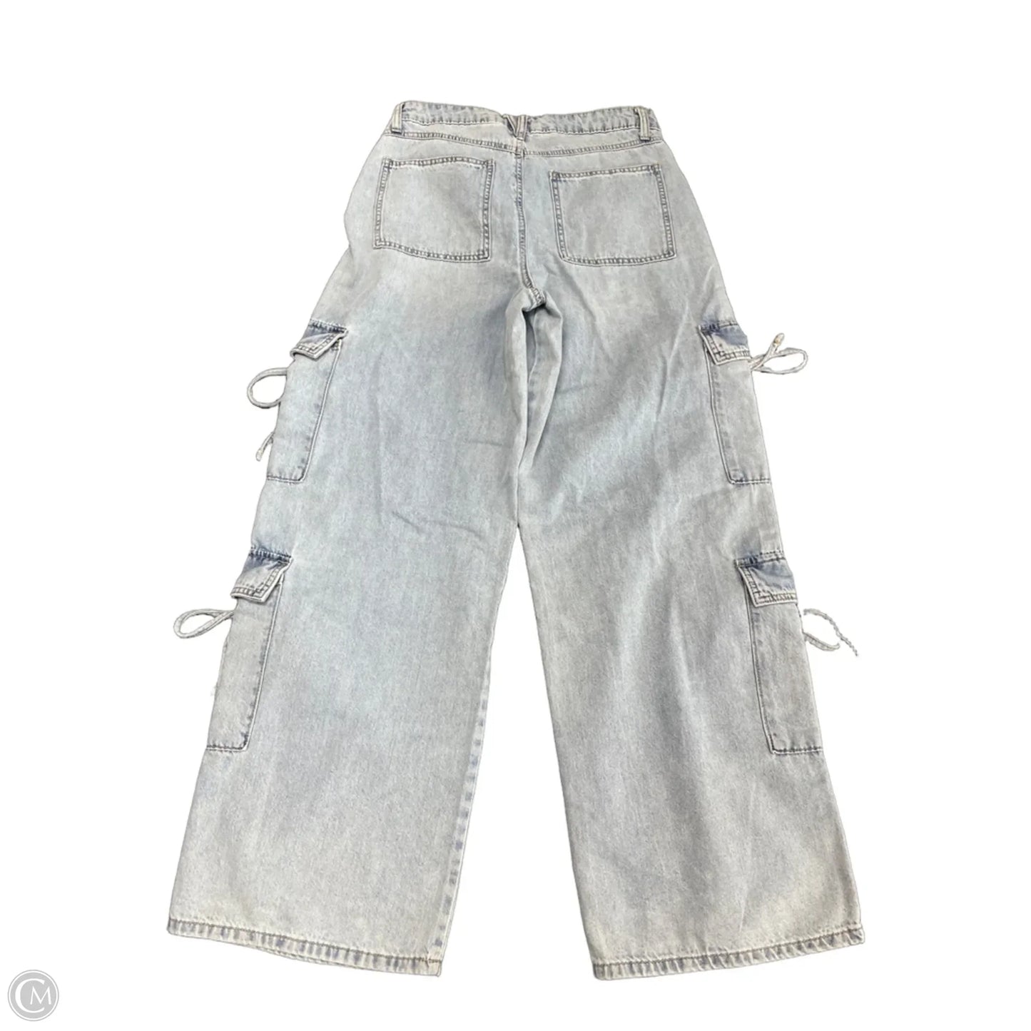 Jeans Wide Leg By Vanilla Star In Blue Denim, Size: 10