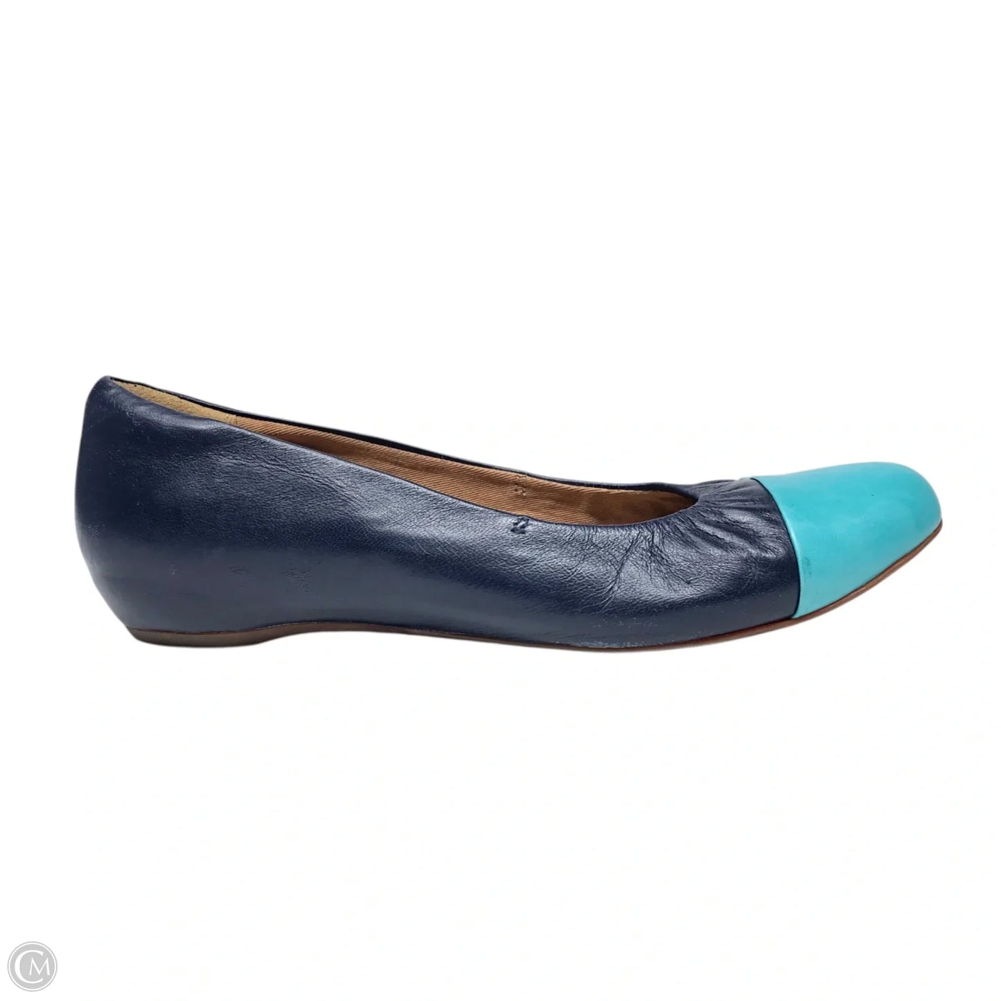 Shoes Flats By Clarks In Blue, Size: 9.5