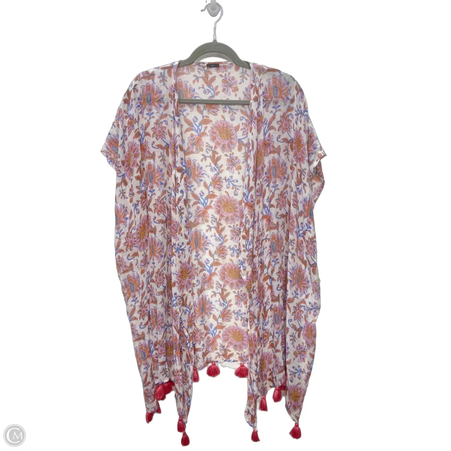 Swimwear Cover-up By J. Crew In Blue & Pink, Size: Osfm