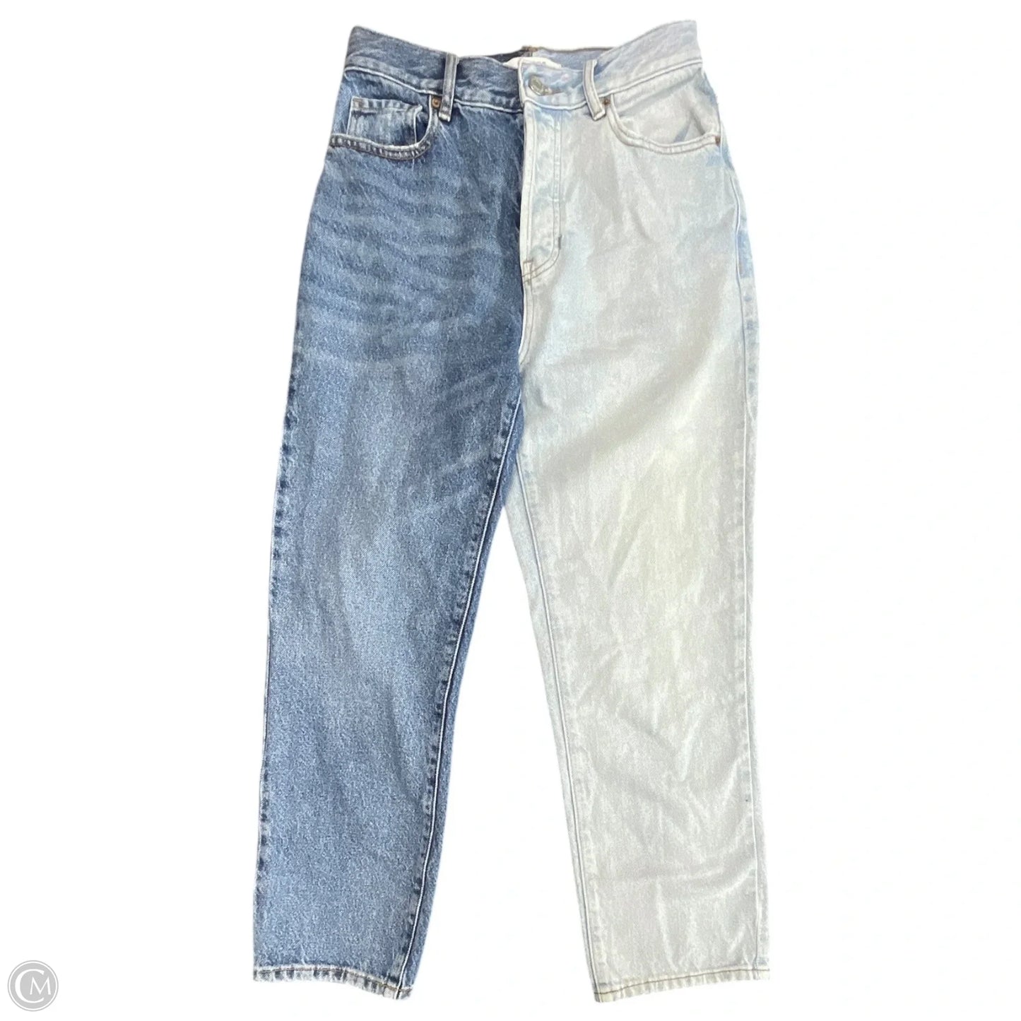 Jeans Straight By Pacsun In Blue Denim, Size: 2