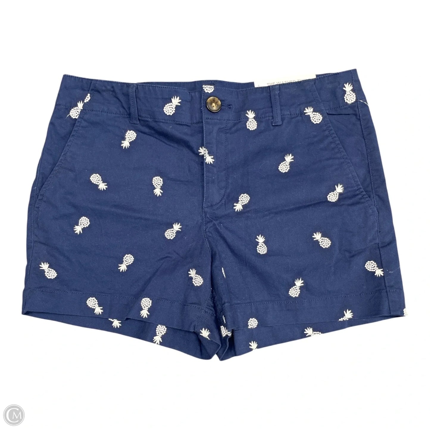 Shorts By Loft In Blue & White, Size: 4