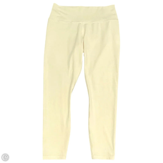 Athletic Leggings By Athleta In Yellow, Size: S