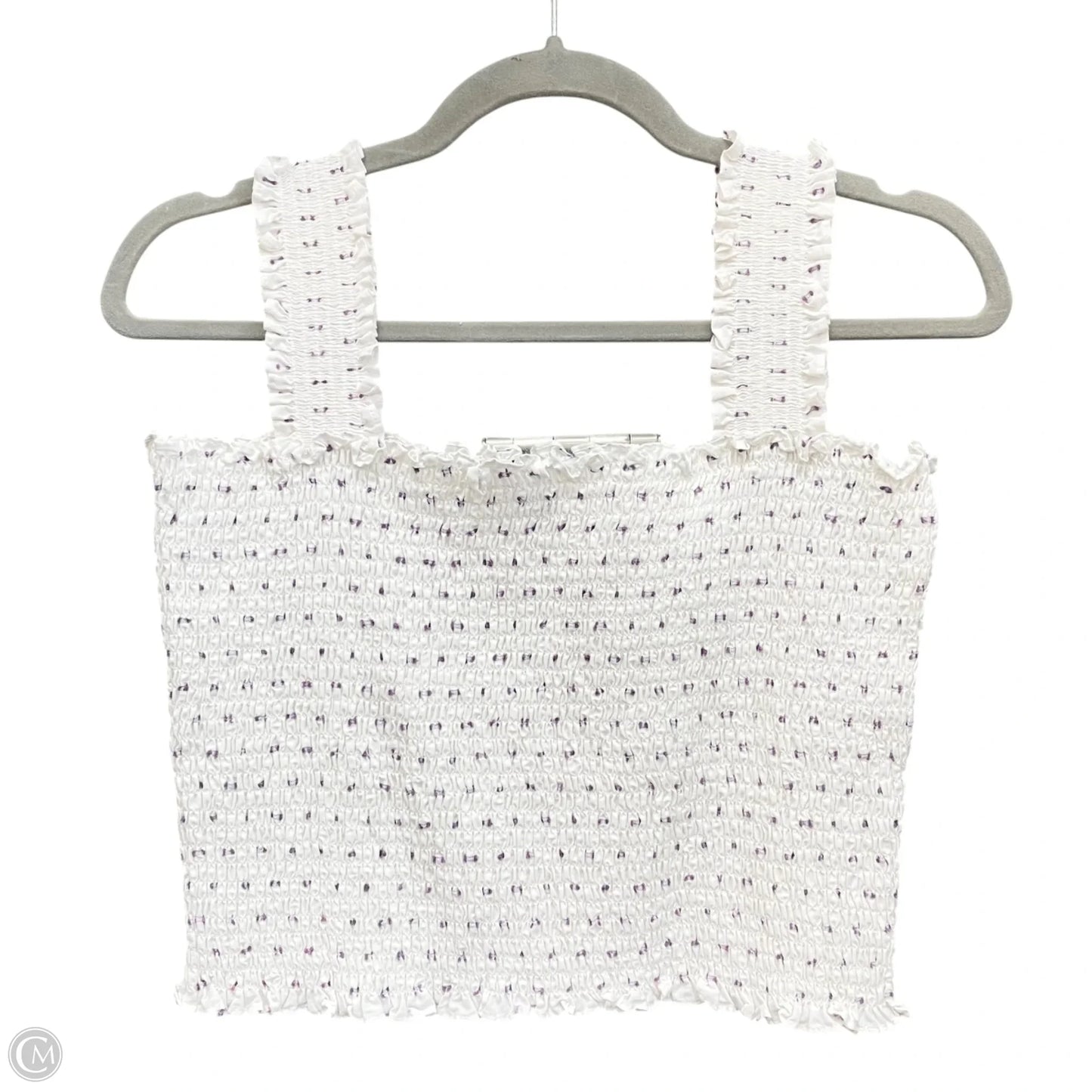 Top Sleeveless By Gianni Bini In White, Size: L