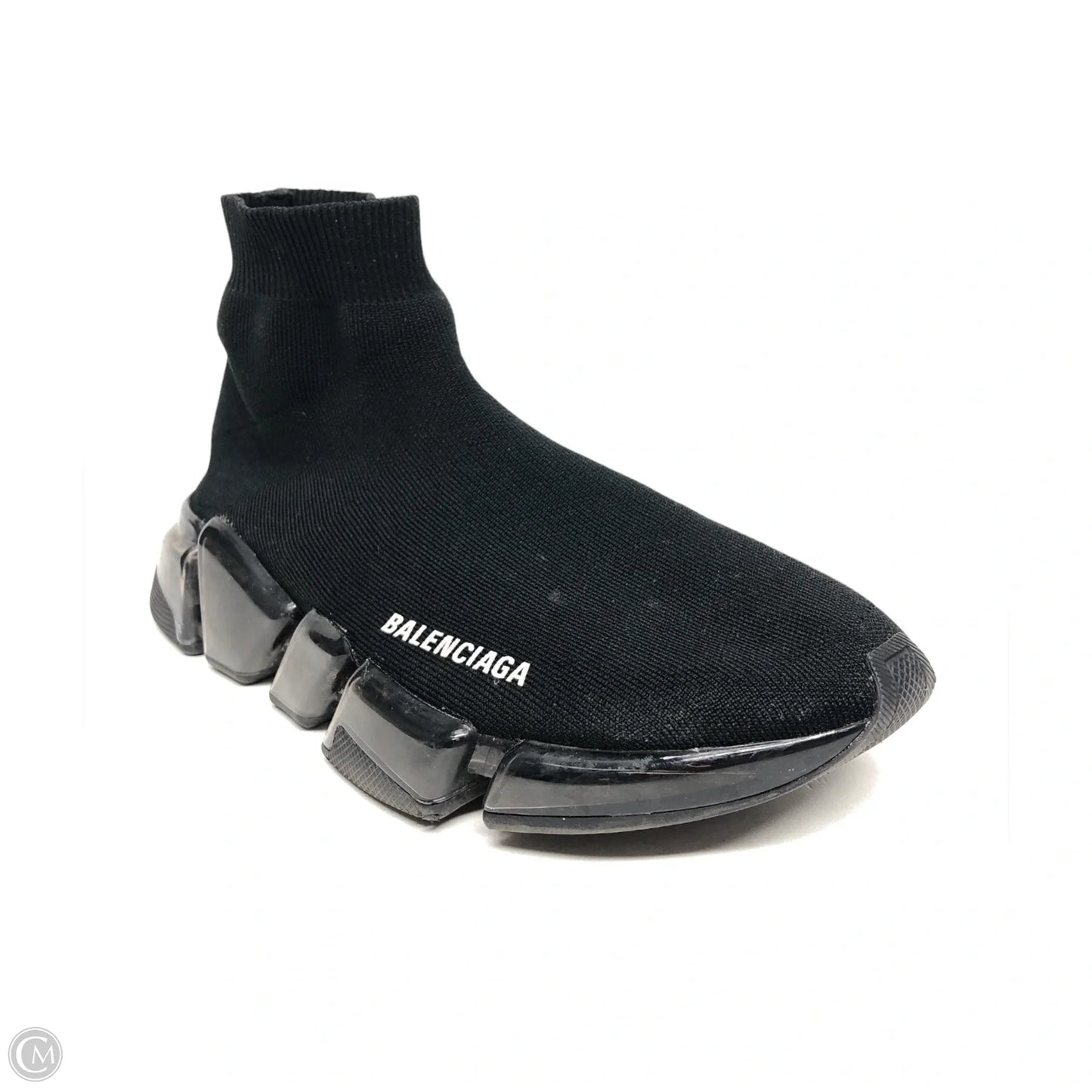 Shoes Luxury Designer By Balenciaga In Black, Size: 8
