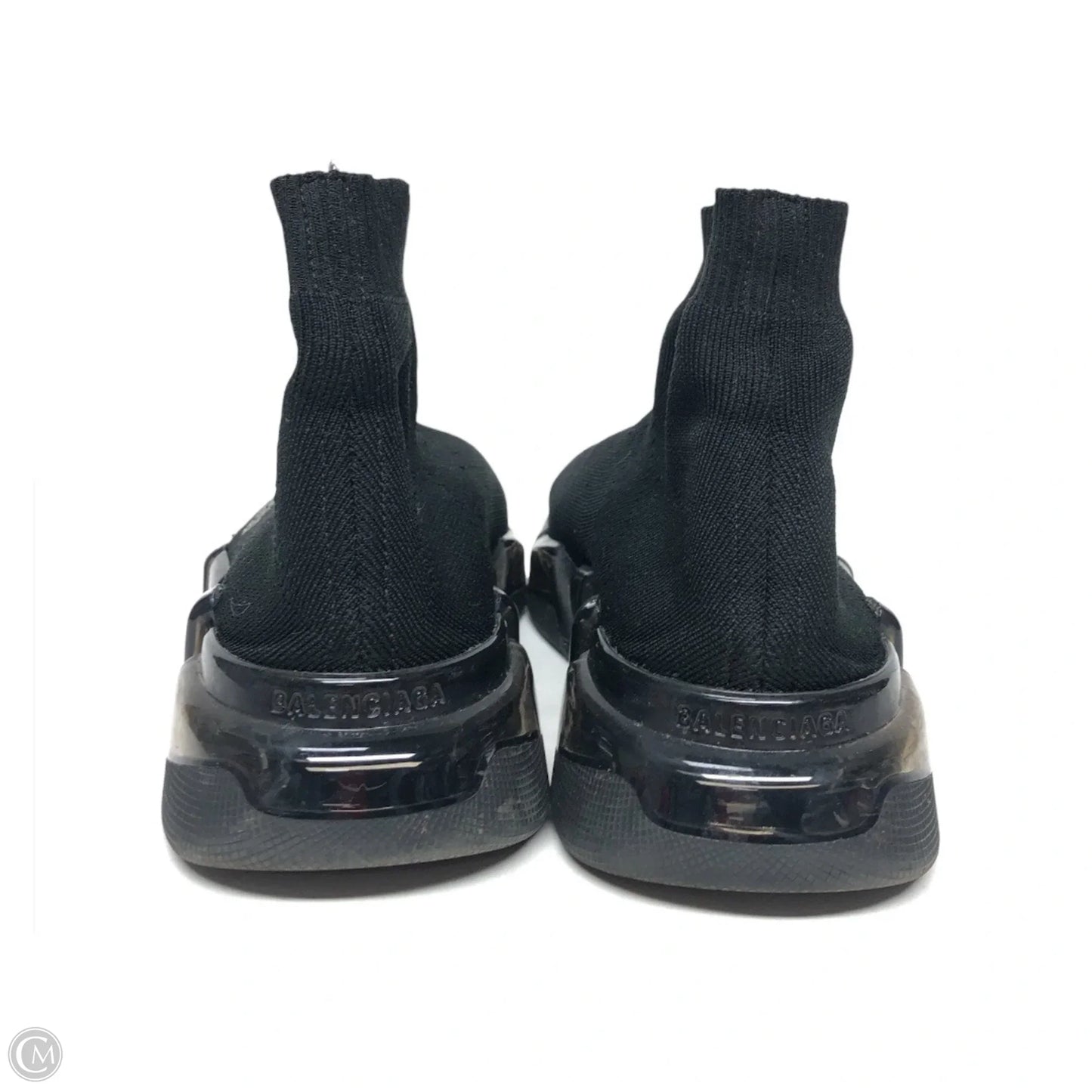 Shoes Luxury Designer By Balenciaga In Black, Size: 8