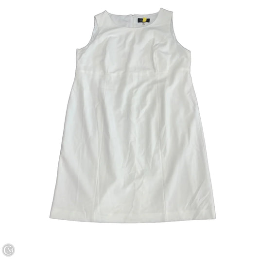 Dress Casual Short By Evan-picone In White, Size: 22
