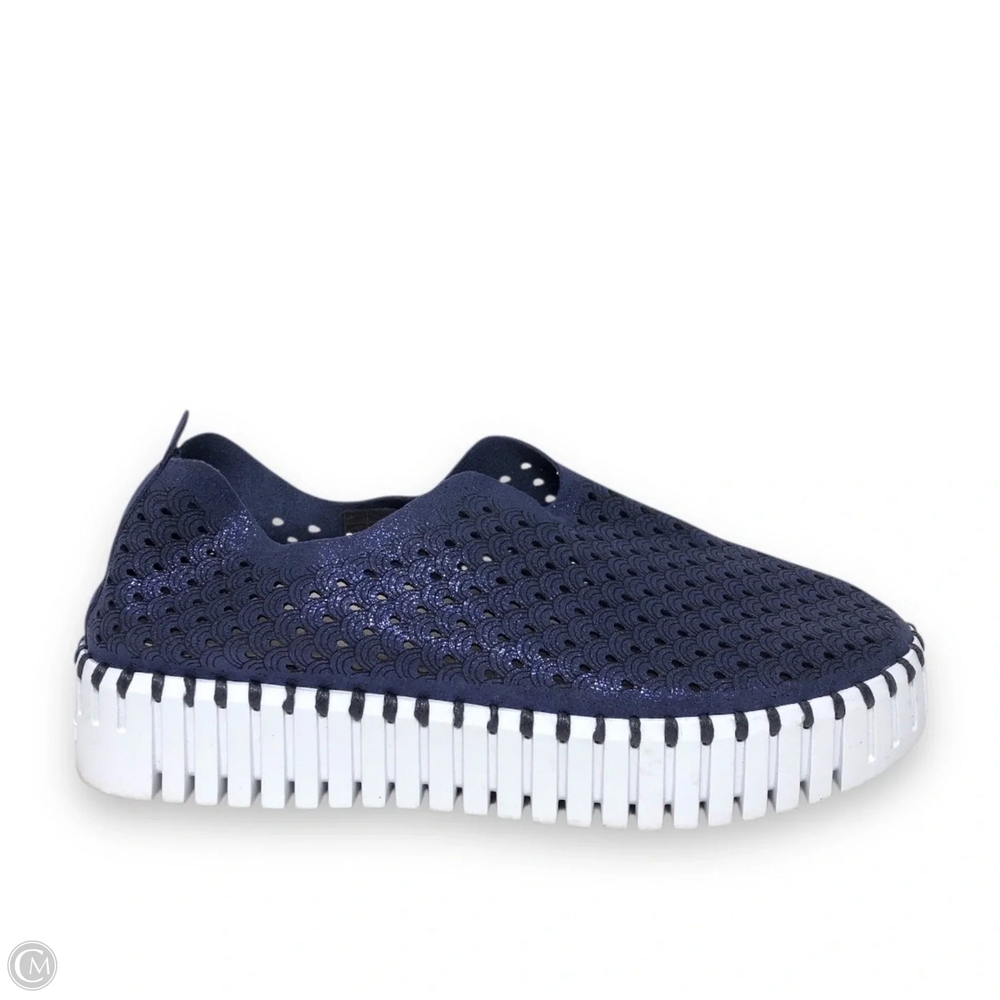 Shoes Flats By Cmc In Blue, Size: 8