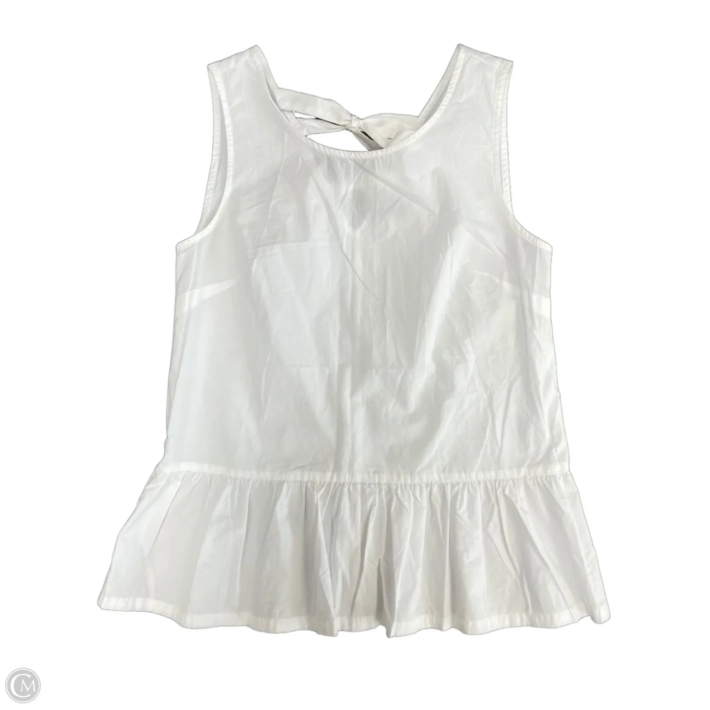 Top Sleeveless By J. Crew In White, Size: Xs