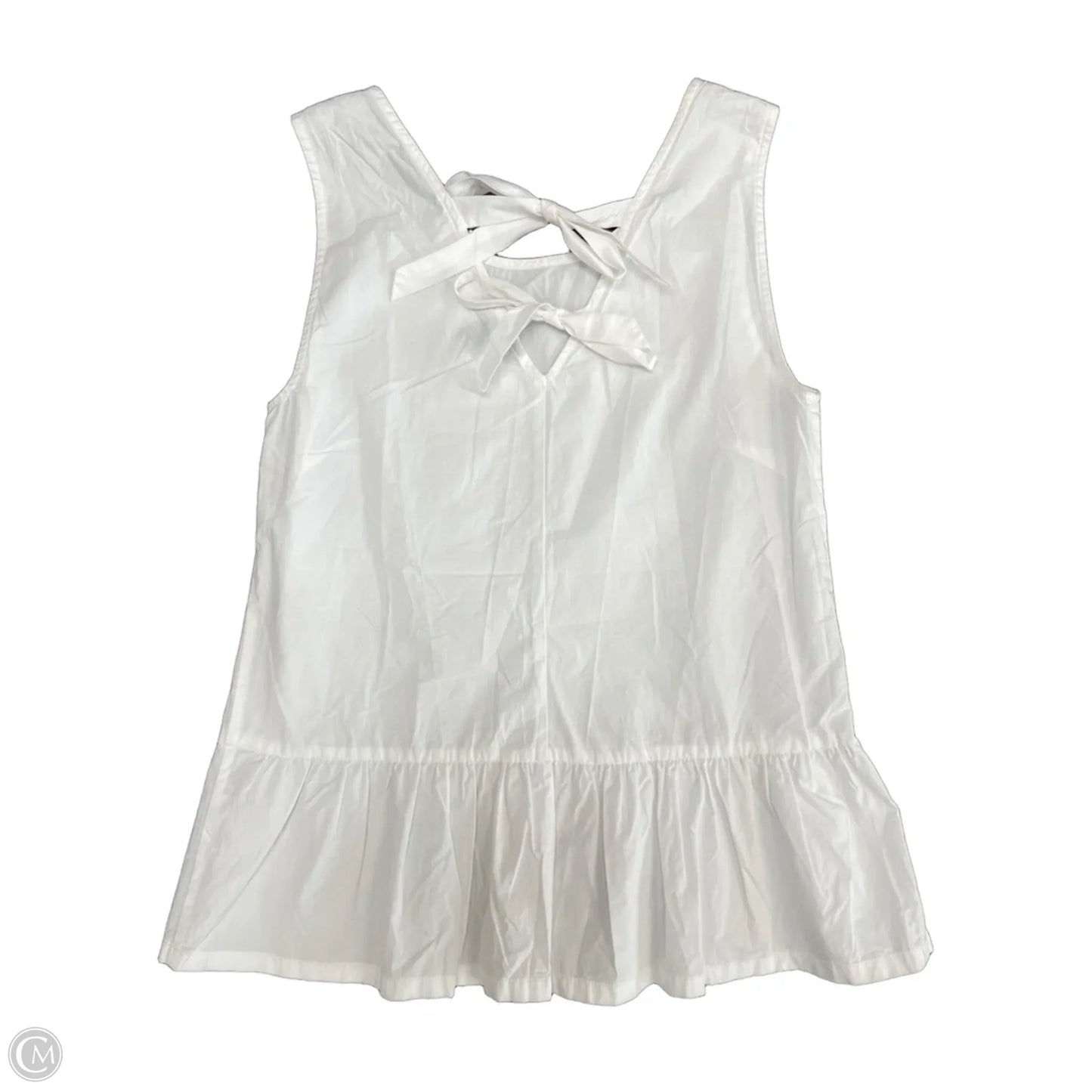 Top Sleeveless By J. Crew In White, Size: Xs