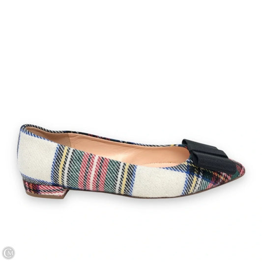 Shoes Flats By J. Crew In Plaid Pattern, Size: 6