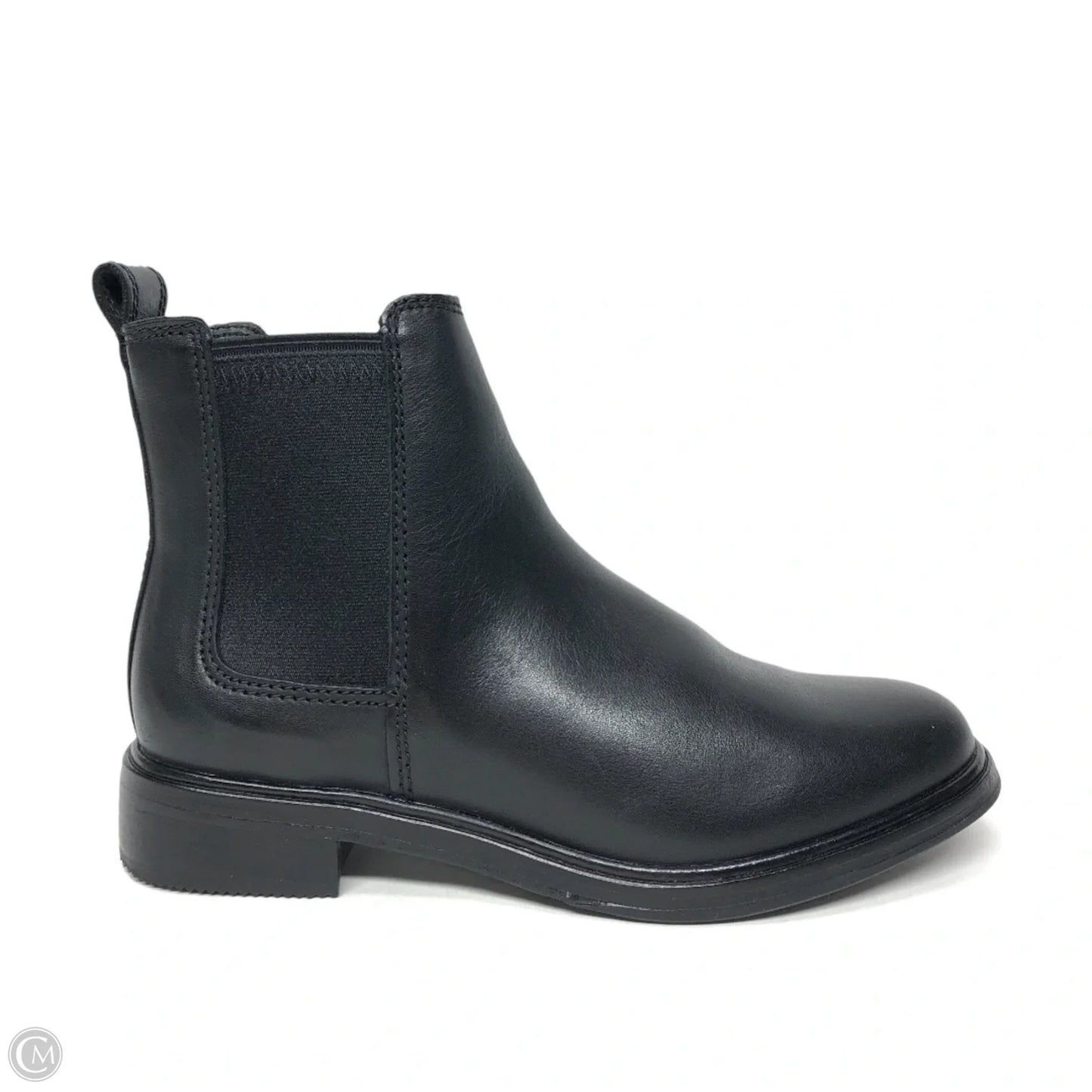 Boots Ankle Heels By Clarks In Black, Size: 6