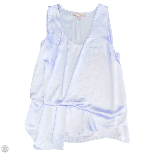 Top Sleeveless By Philosophy In Blue, Size: M