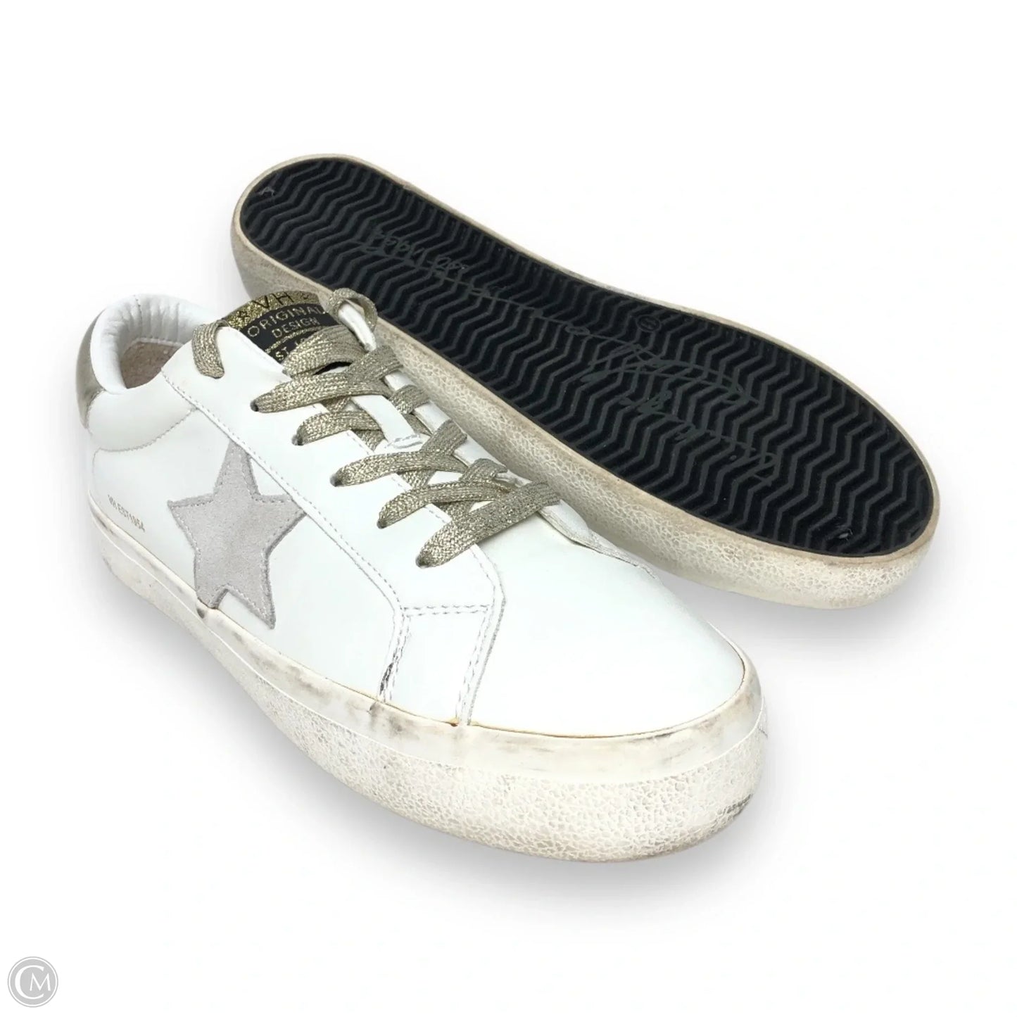 Shoes Sneakers By Vintage Havana In Grey & White, Size: 11