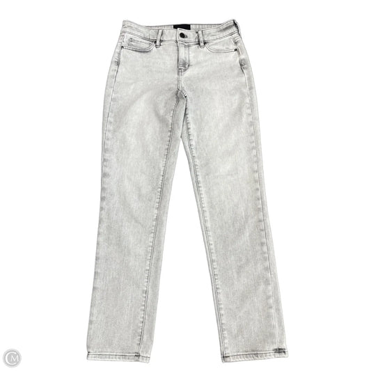 Jeans Straight By White House Black Market In Grey, Size: 0