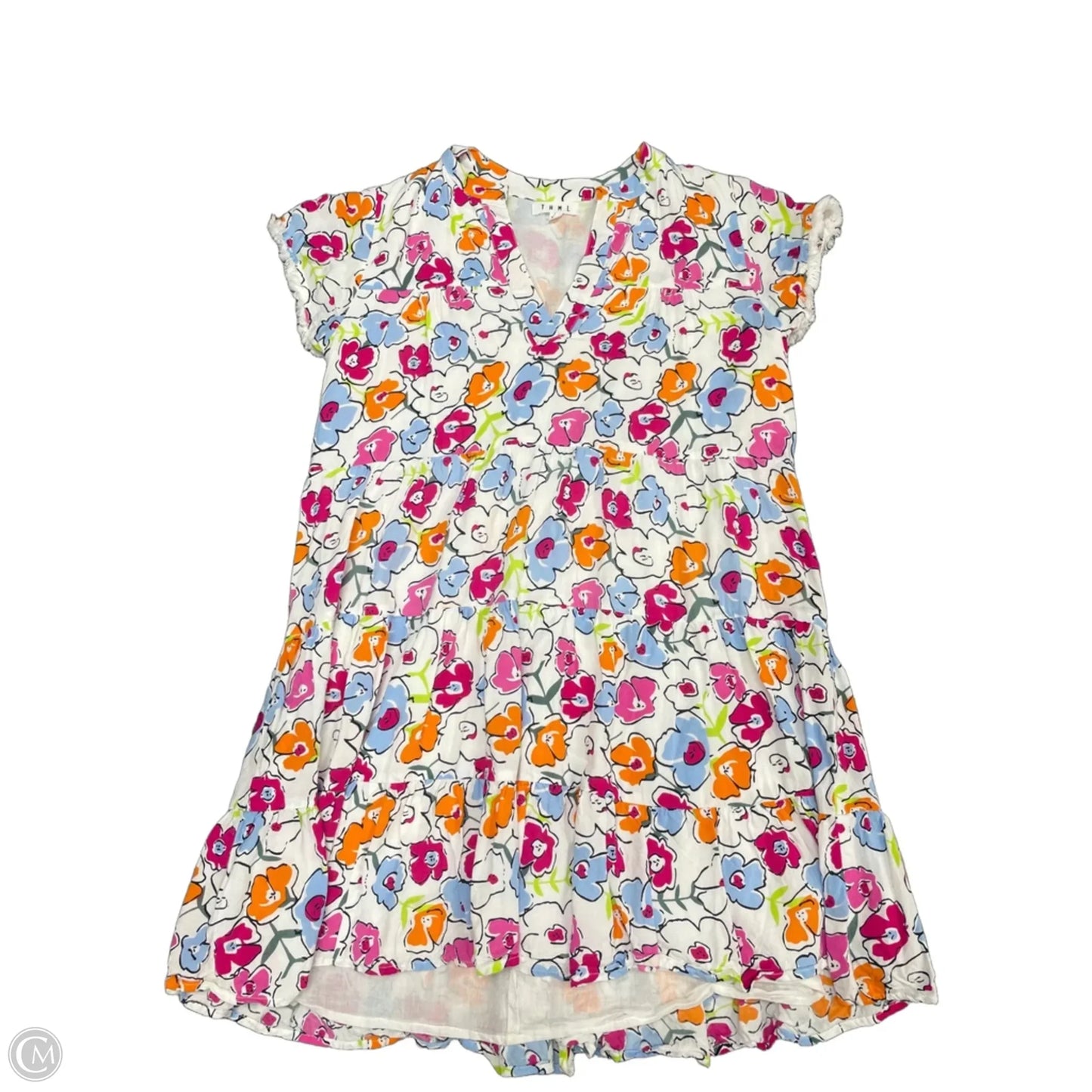 Dress Casual Short By Thml In Floral Print, Size: Xs