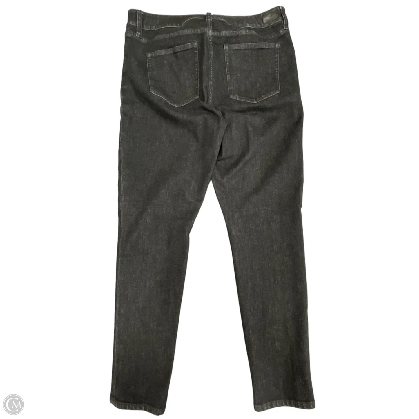 Jeans Skinny By Lauren By Ralph Lauren In Black Denim, Size: 12