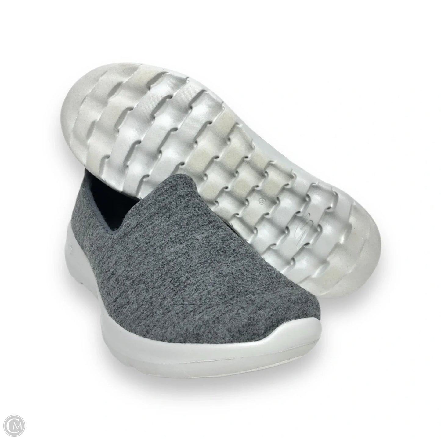 Shoes Flats By Skechers In Grey, Size: 11