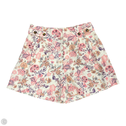 Shorts By Who What Wear In Pink & White, Size: 16