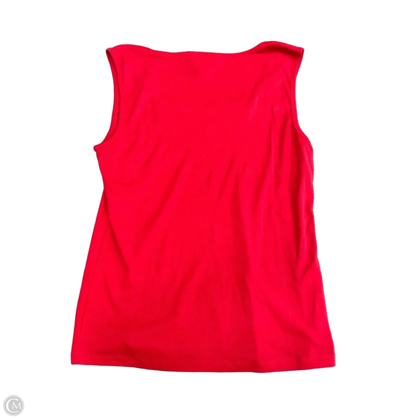 Top Sleeveless Basic By Karen Scott In Red, Size: L