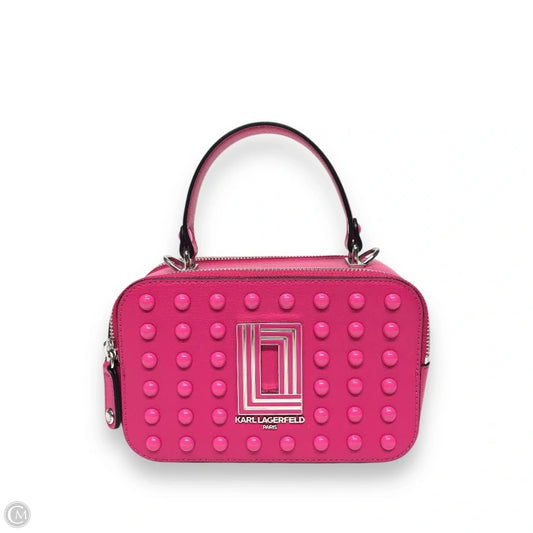 Crossbody Designer By Karl Lagerfeld, Size: Small
