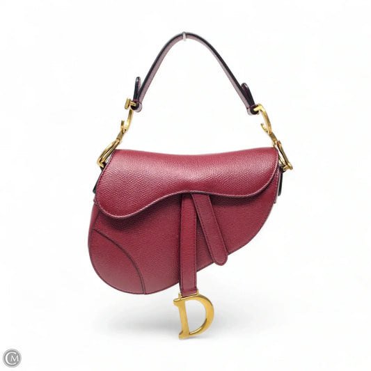 Crossbody Luxury Designer By Dior, Size: Small