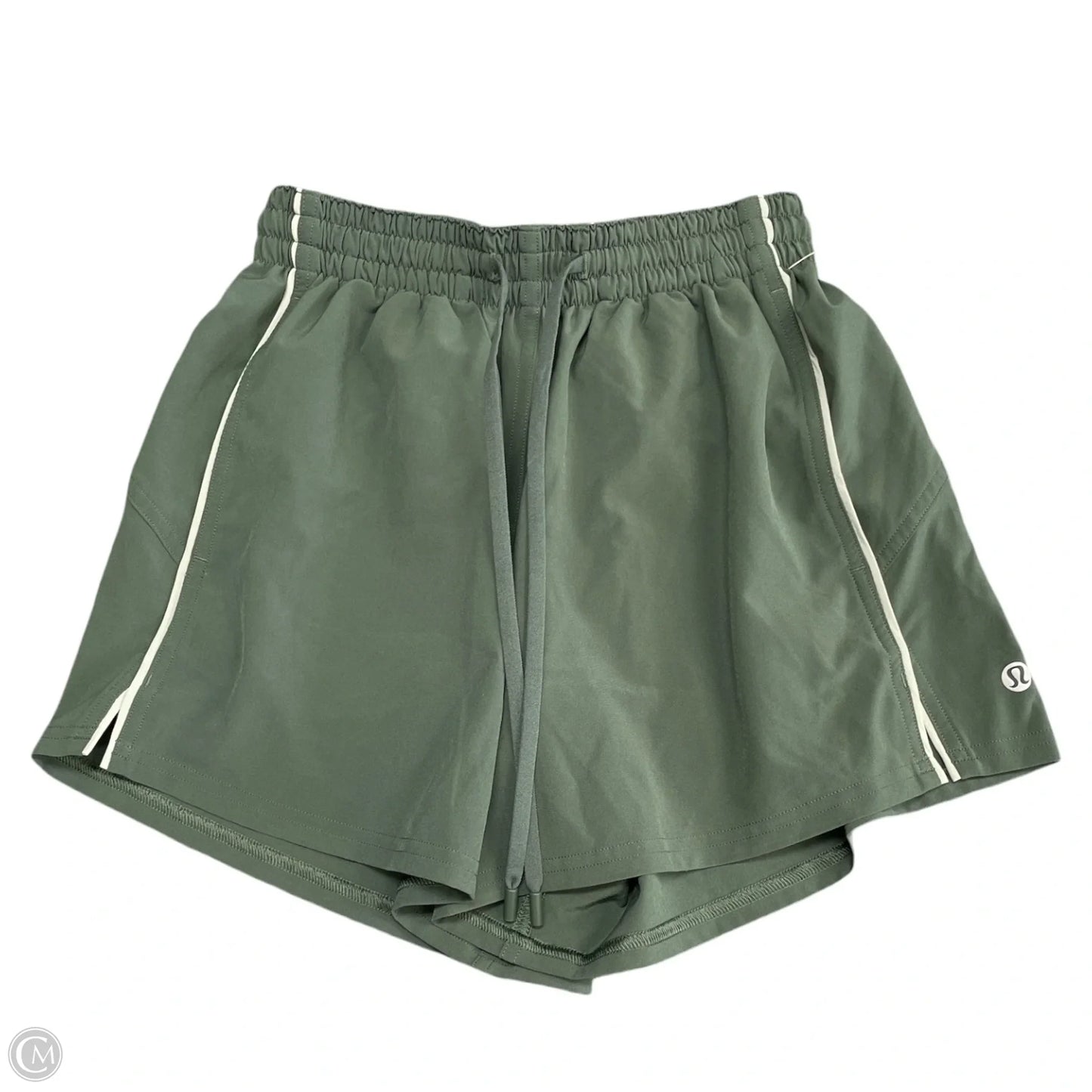 Athletic Shorts By Lululemon In Green, Size: 0