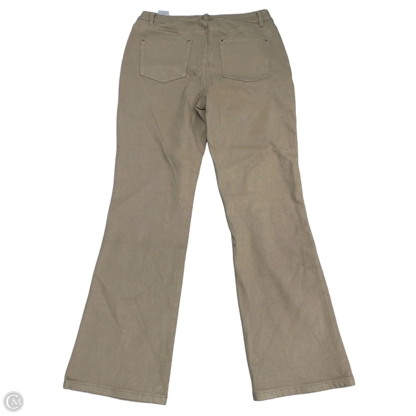 Jeans Straight By Belle By Kim Gravel In Beige, Size: 12