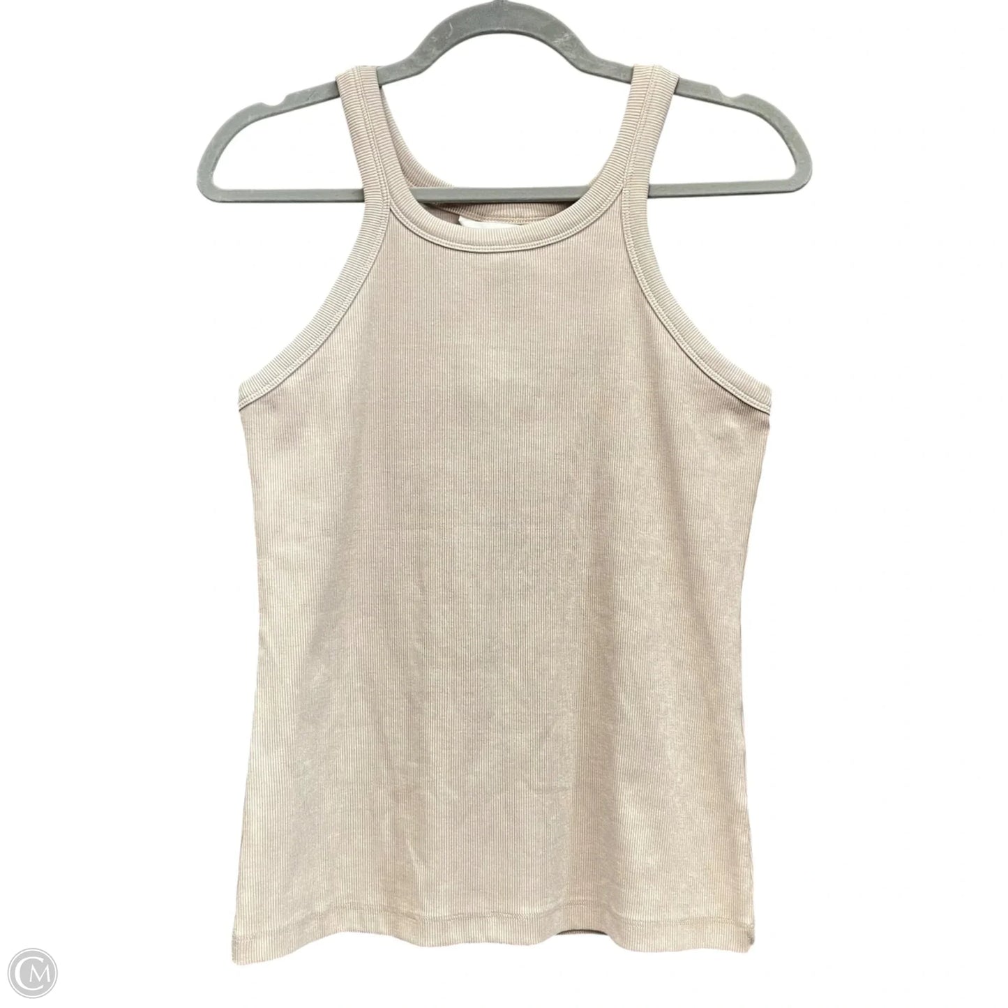 Tank Top By H&m In Beige, Size: L