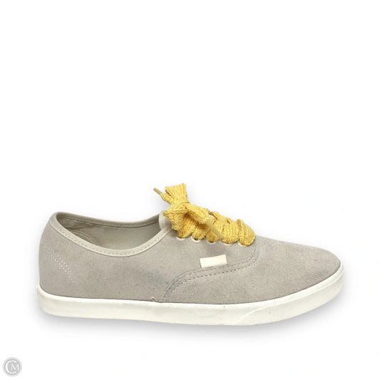 Shoes Sneakers By Vans In Cream, Size: 8.5