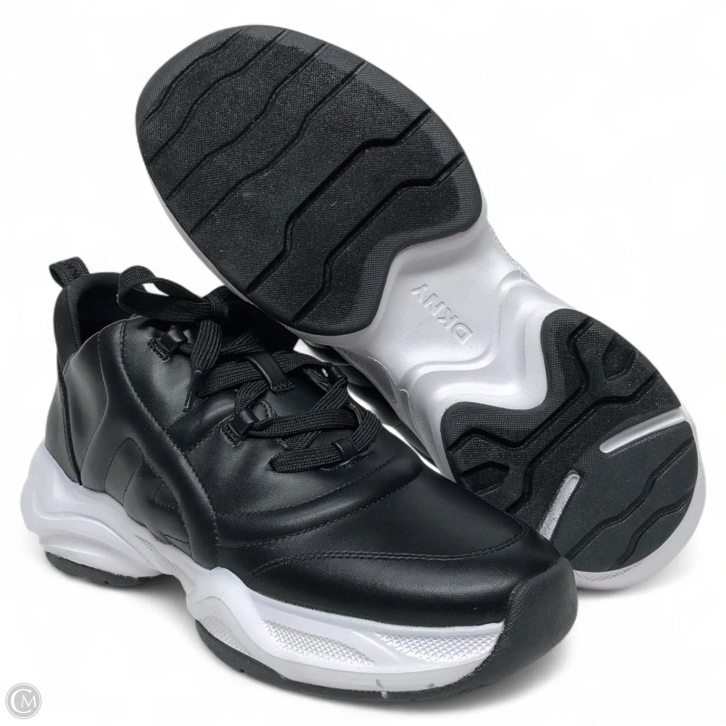 Shoes Sneakers By Dkny In Black, Size: 8.5