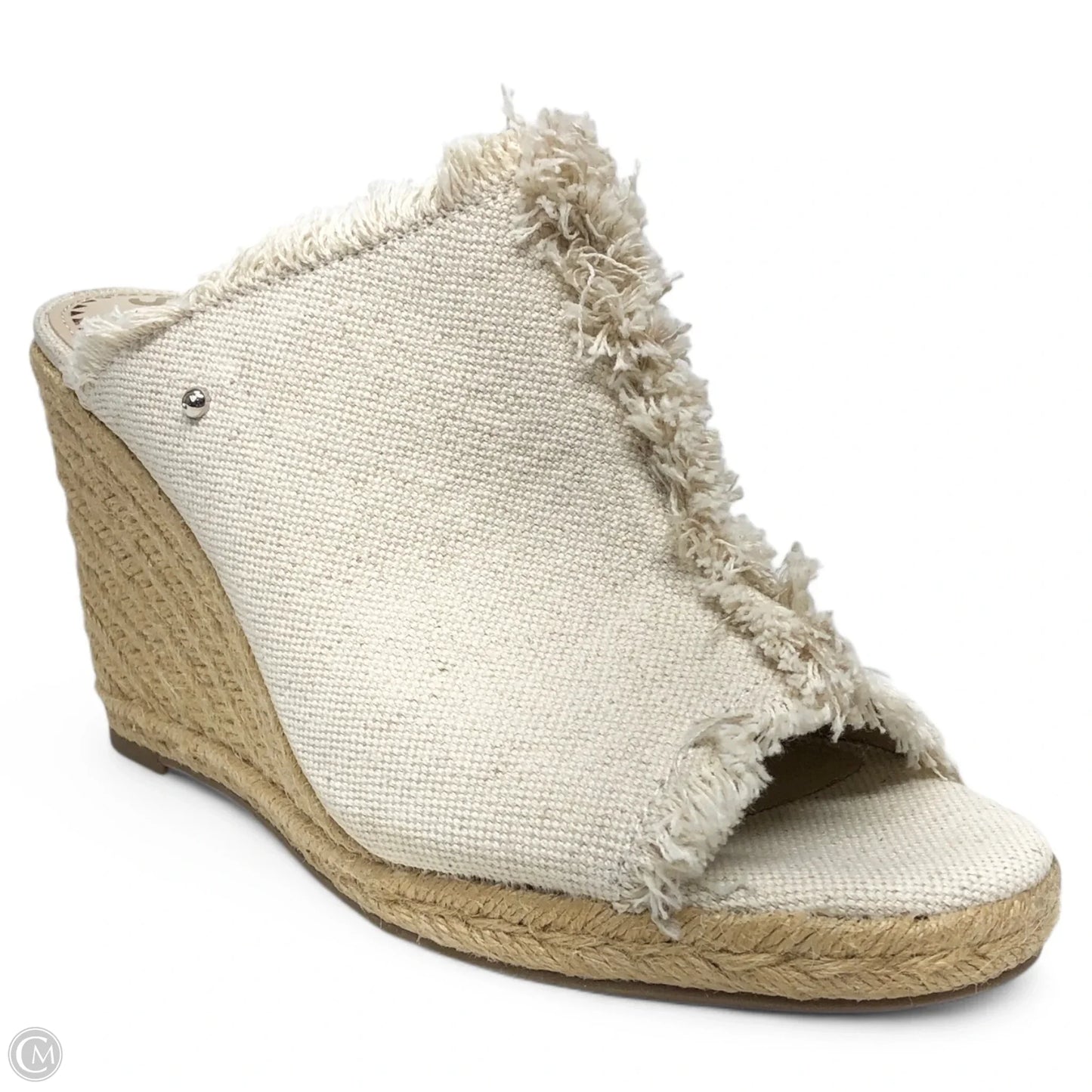 Sandals Heels Wedge By Circus By Sam Edelman In Cream, Size: 8