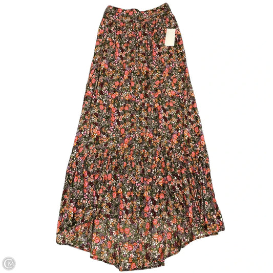 Skirt Midi By Jessica Simpson In Floral Print, Size: S