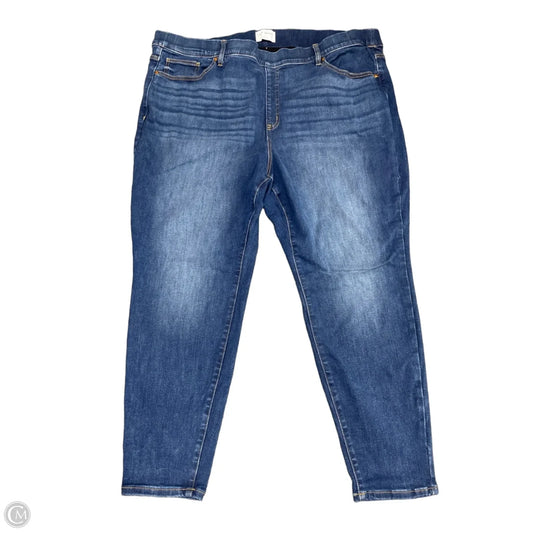 Jeans Jeggings By Lane Bryant In Blue Denim, Size: 26
