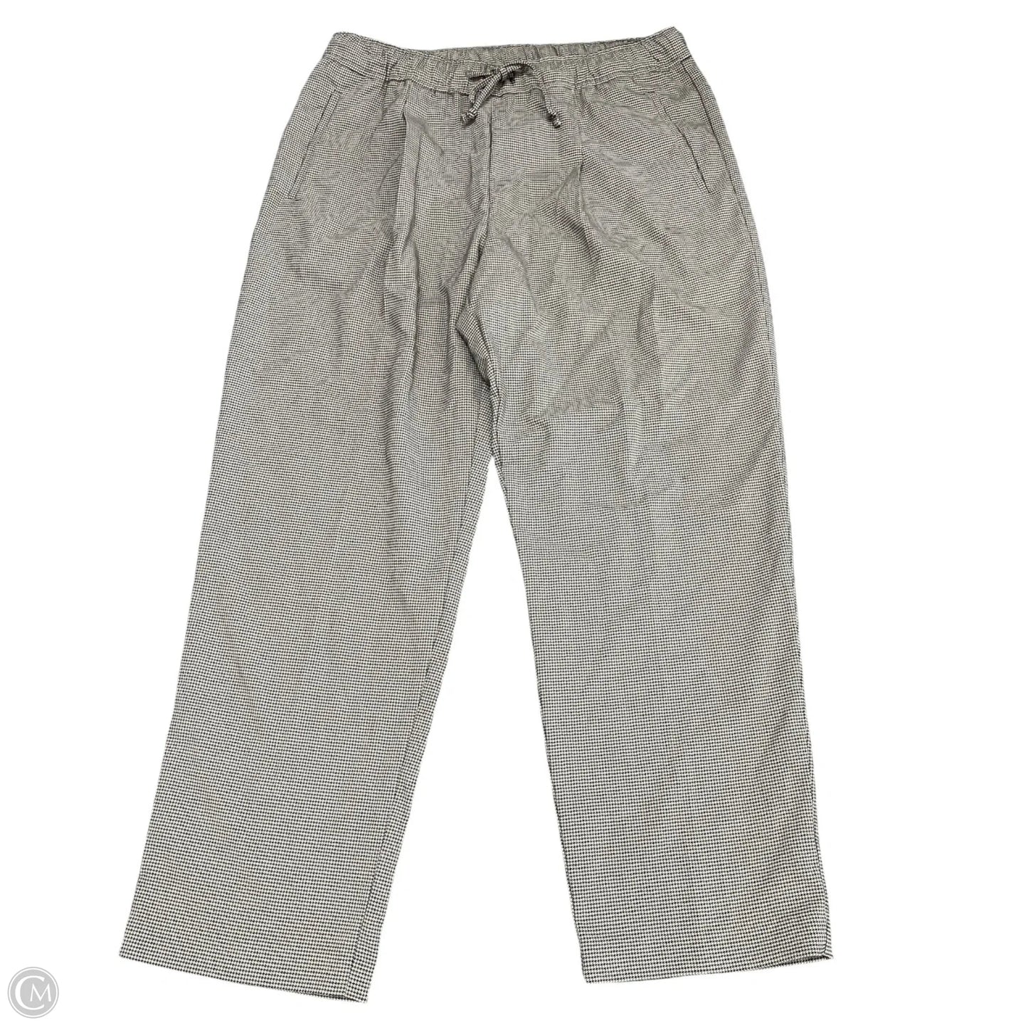 Pants Other By Old Navy In Black & Cream, Size: L