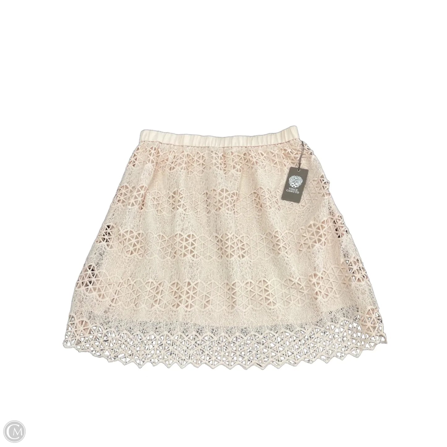 Skirt Mini & Short By Vince Camuto In Cream, Size: L