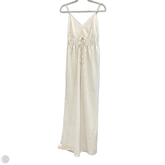 Jumpsuit By Forever 21 In Cream, Size: M