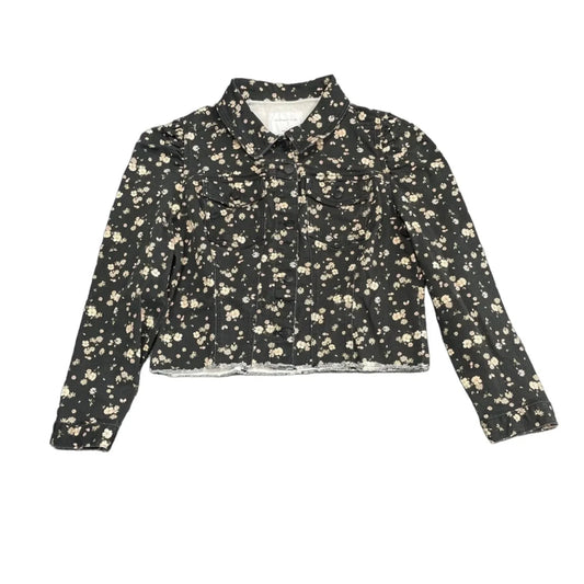 Jacket Denim By Celebrity Pink In Black & Pink, Size: L